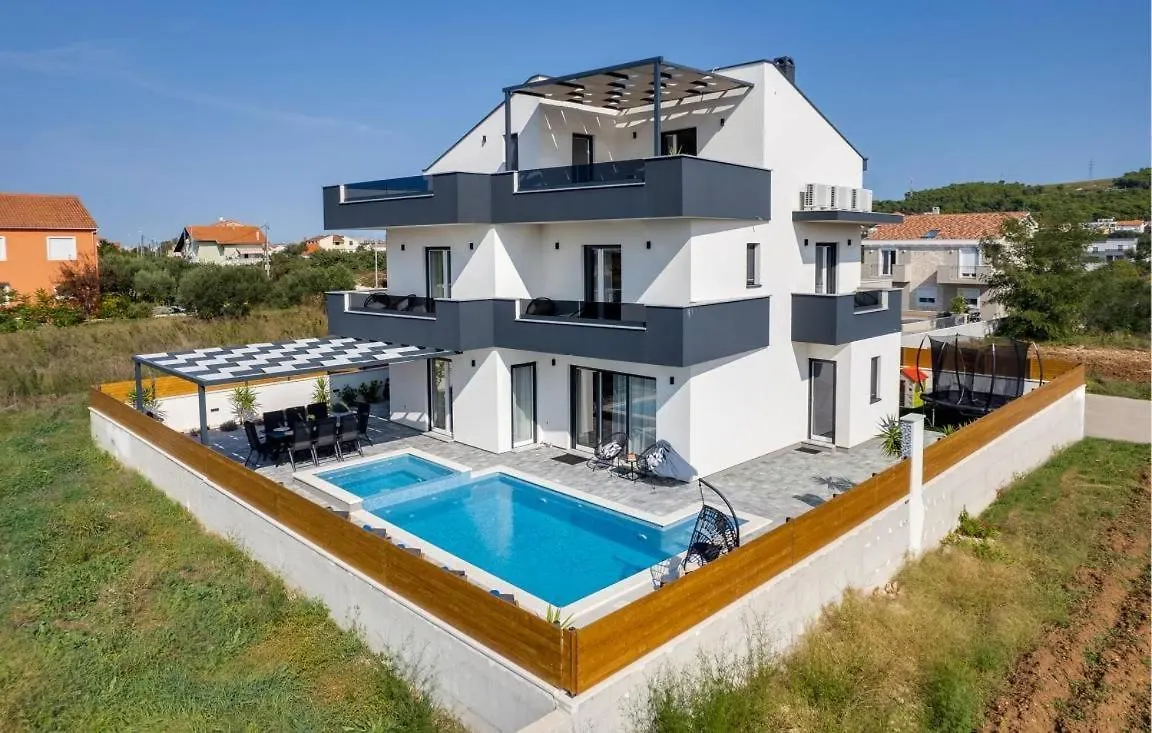 Holiday Home In Bibinje With Sea View, Balcony, Air Conditioning, Wifi 5201-1 0*,  Croatia