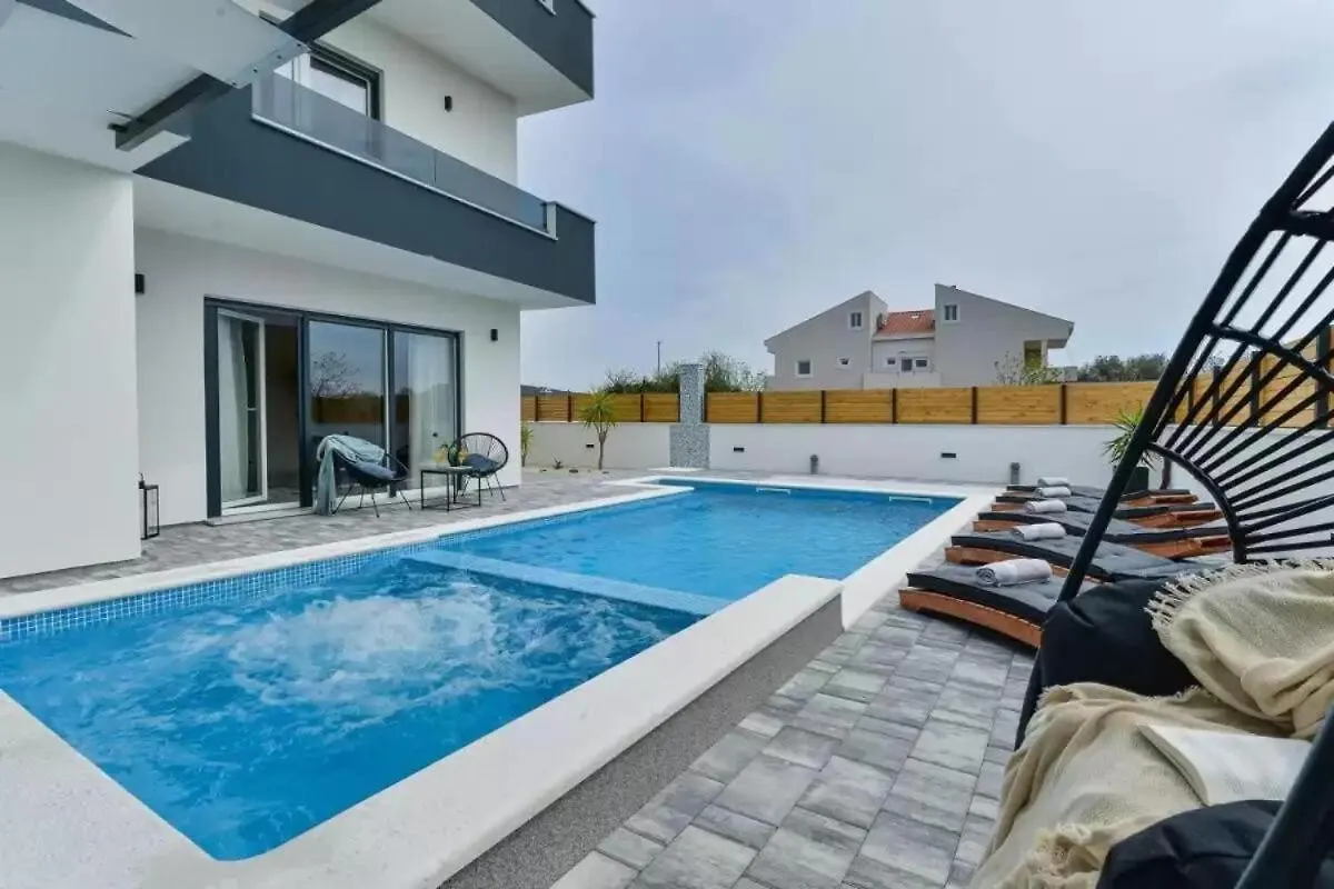Holiday Home In Bibinje With Sea View, Balcony, Air Conditioning, Wifi 5201-1 Croatia