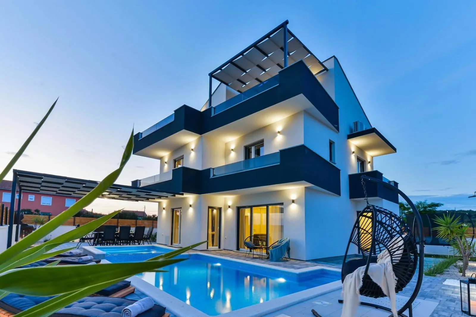 Holiday Home In Bibinje With Sea View, Balcony, Air Conditioning, Wifi 5201-1 location