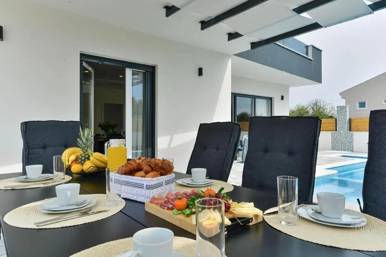 Holiday Home In Bibinje With Sea View, Balcony, Air Conditioning, Wifi 5201-1