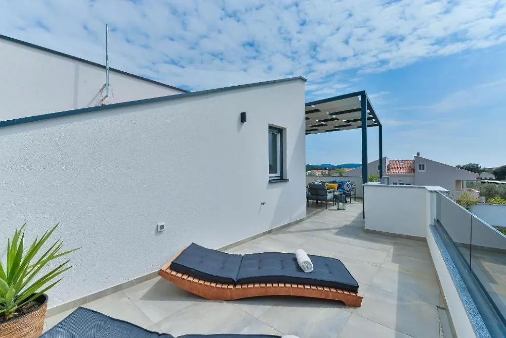 Holiday Home In Bibinje With Sea View, Balcony, Air Conditioning, Wifi 5201-1