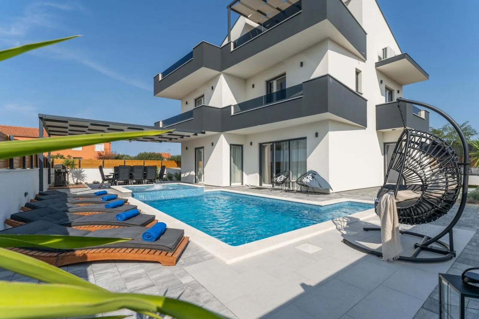 Holiday Home In Bibinje With Sea View, Balcony, Air Conditioning, Wifi 5201-1 Croatia